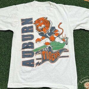 Vintage NCAA Vintage Auburn Tigers T shirt, Auburn Tigers Shirt